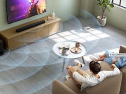 Công nghệ S-Force PRO Front Surround cho âm thanh vòm lôi cuốn, bao trùm không gian