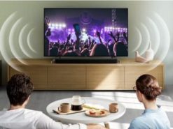 Loa soundbar HT-S350 320W cóhiết kế hiện đại, đường nét tinh tế