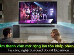 Loa thanh Samsung HW-Q700 trang bị bộ 3 công nghệ Surround Sound Expansion, Q-symphony và Samsung Acoustic Beam tuyệt đỉnh