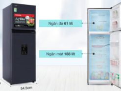 Tủ lạnh Toshiba Inverter 249 lít GR-RT325WE-PMV(06)-MG - Dung tích 249 lít