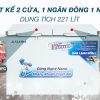 Tủ đông Alaska Inverter 221 lít BCD 3568CI