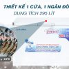 Tủ đông Alaska Inverter 295 lít BD 400CI