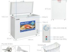 Tủ đông Hòa Phát 252 lít HPF AN6252