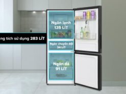Tủ lạnh Aqua Inverter 260 lít AQR-B310MA(FB) - Dung tích