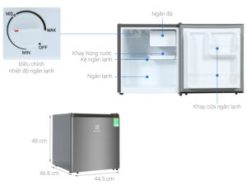 1. Thông số kỹ thuật  Tủ lạnh Electrolux 45 lít EUM0500AD-VN