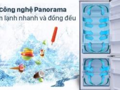 5. Công nghệ Panorama mang hơi lạnh đồng đều khắp tủ
