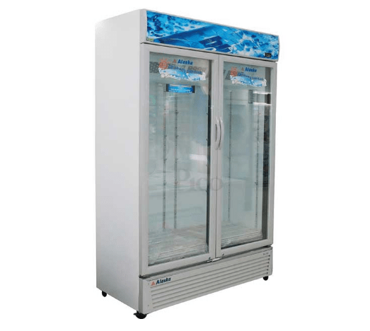Tủ mát Alaska SL12C  với hệ thống sưởi kính tiện lợi, hiện đại