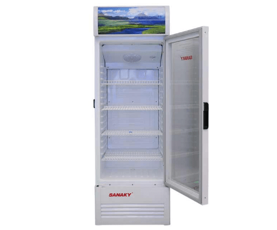 Tủ mát Sanaky VH-308K Cánh cửa kính cường lực sang trọng, bền bỉ