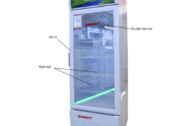 Phác hoạ tổng quát tủ mát Sanaky 290 lít VH358KL