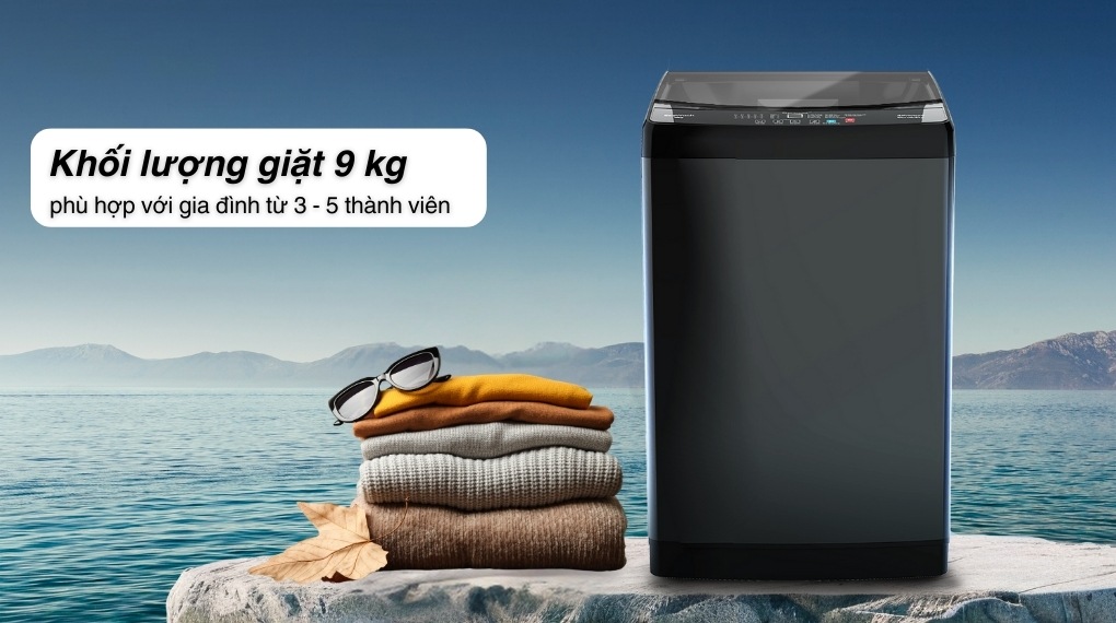 Máy giặt Casper 9 kg WT-9NB3 - Khối lượng giặt và chương trình 1257ad154be65b10cd52054d5f44a116