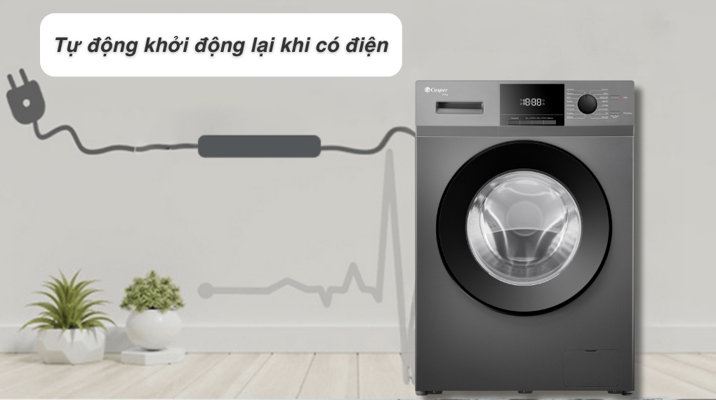 Máy giặt Casper Inverter 9.5 kg WF-95VG5 - Tiện ích 93fc568c9835d31a8ff2524ca90da01e