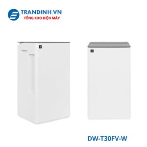 Máy lọc không khí kèm hút ẩm Sharp DW-T30FV-W 77m2