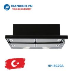 Máy hút mùi âm tủ Hafele HH-SG70A mặt kính đen