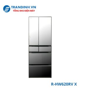 Tủ lạnh Hitachi R-HW620RV X | 617L 6 cánh Inverter