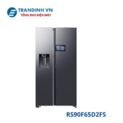 Tủ lạnh Samsung RS90F65D2FSV | 615 lít 2 cánh SBS AI Home