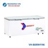 Tủ đông Sanaky VH-8699HY4K | 761L 1 ngăn 2 cánh inverter