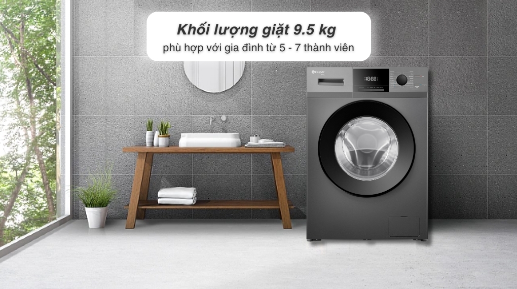 Máy giặt Casper Inverter 9.5 kg WF-95VG5 - Khối lượng giặt và chương trình a4bf93d72ce628ebc51956f39c6d8099