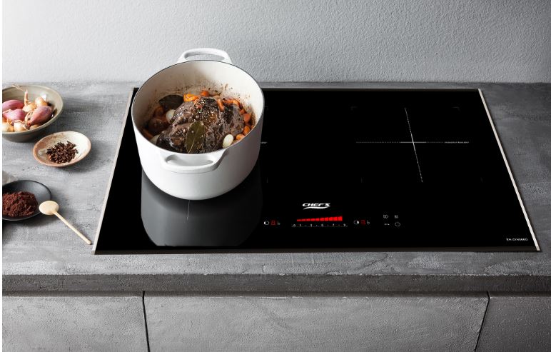 Bếp từ Chefs EH-DIH866G 4 1. Bếp từ Chefs Chefs EH-DIH866G gồm 2 vùng nấu với tổng công suất 3600W
