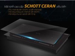 3. Mặt kính Shott Ceran chịu lực chịu nhiệt tốt.