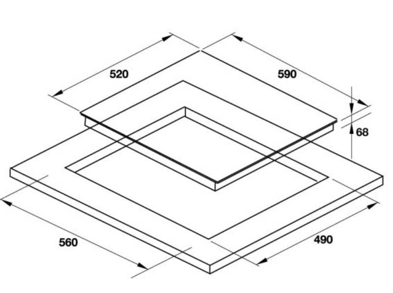 Bếp từ Hafele HC-I603D 536.61.631 12 6. Thông số kỹ thuật