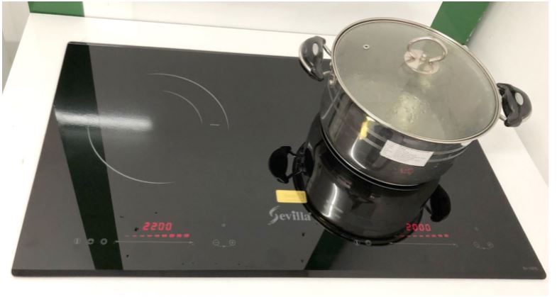 Bếp từ Sevilla Sv-137II 6 3. Điều khiển dễ dàng bằng một ngón tay, mọi chương trình nấu đều được hiển thị qua đèn Led sắc nét