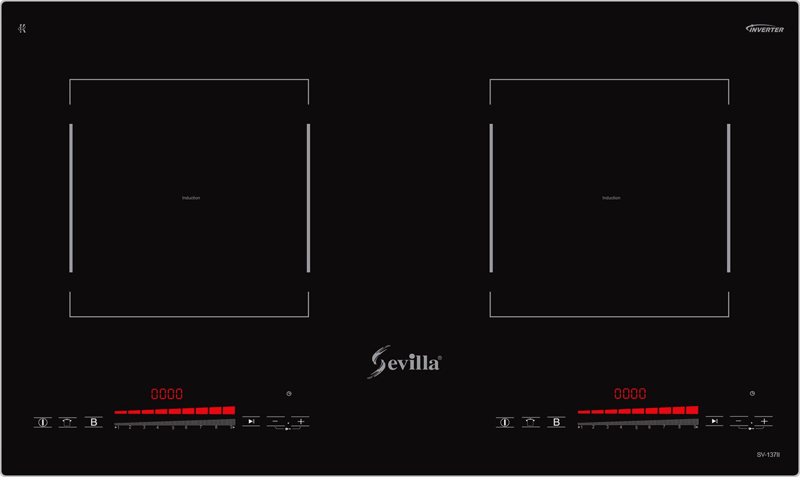 Bếp từ Sevilla Sv-137II 5 Mua bếp từ Sevilla SV-137II giá tốt nhất chỉ có tại HSN.VN