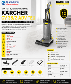 Máy hút bụi công nghiệp Karcher CV 38/2 ADV