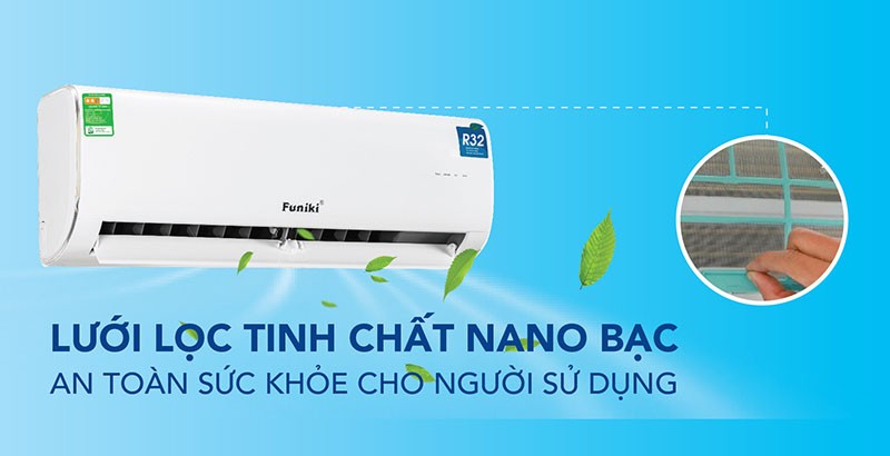 Lưới lọc tiên tiến thiết kế với tinh chất nano bạc