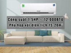 Thiết kế được cải tiến nhỏ gọn, dễ dàng lắp đặt