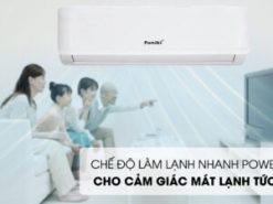 Tốc độ làm lạnh cực nhanh với Powerful của máy lạnh Funiki HSH10TMU
