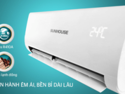 4. Điều hòa giá rẻ Sunhouse SHRAW24H110 động cơ vận hành êm ái, không gây tiếng ồn