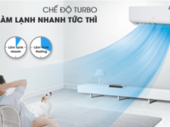 8. N09CS/KC41 - Điều hoà TCL làm lạnh nhanh tức thì nhờ chế độ  Turbo