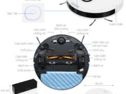 Robot hút bụi lau nhà Ecovacs Deebot N10 DBX41