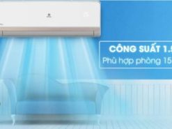 2. Điều hòa Electrolux ESV12CRR-C2 giá rẻ chính hãng có thiết kế hiện đại, trẻ trung