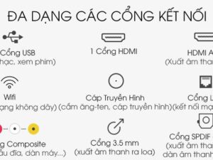 Smart Tivi Ffalcon 40 inch 40SF1 - Cổng kết nối