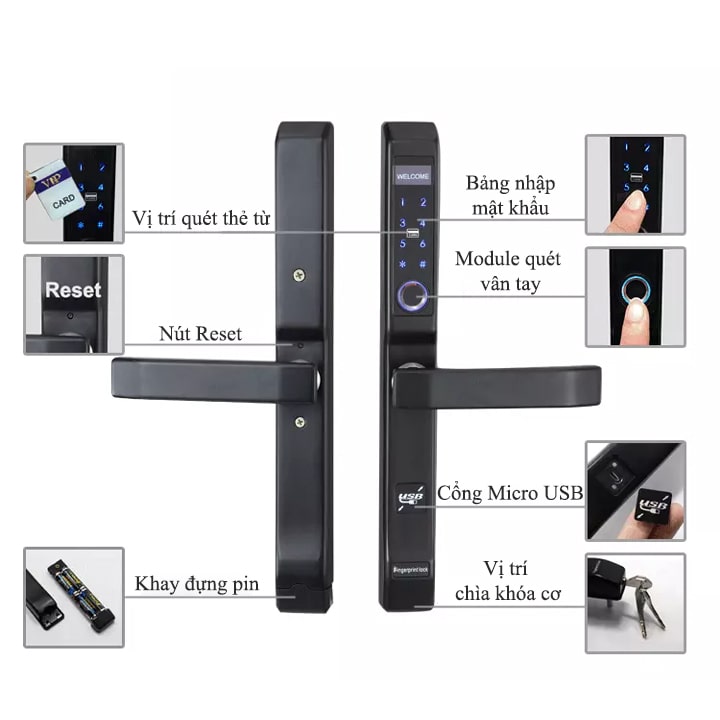 Kiểu dáng hiện đại, độ bền và tính thẩm mỹ cao