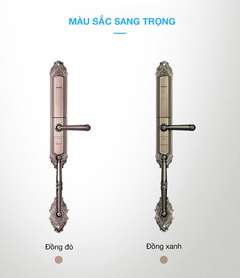 1. Thiết kế cổ điển, sang trọng đẳng cấp