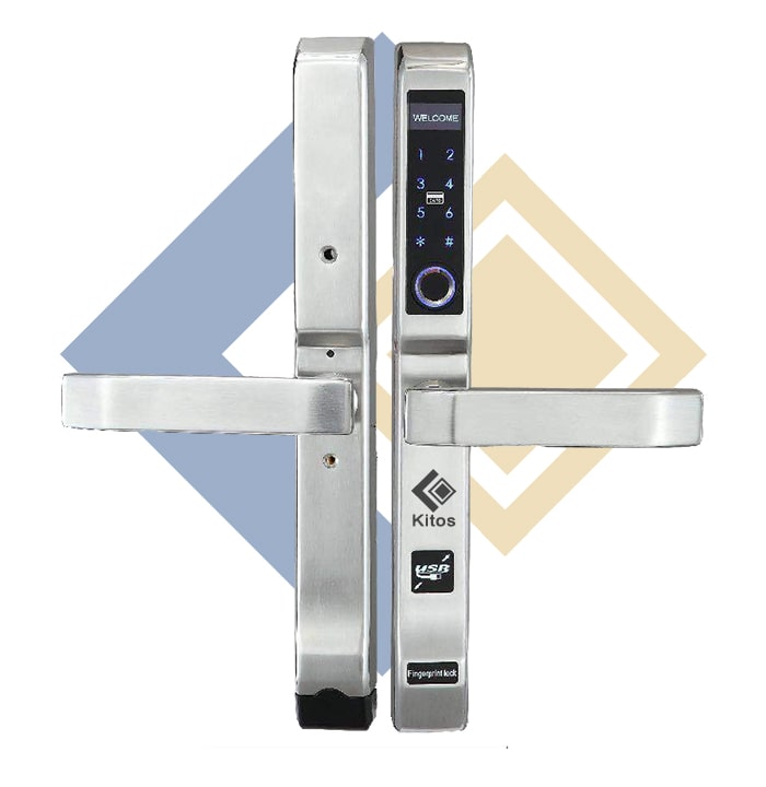 Một số thông số kỹ thuật của khóa cửa nhôm kính  Kitos KT-AL410