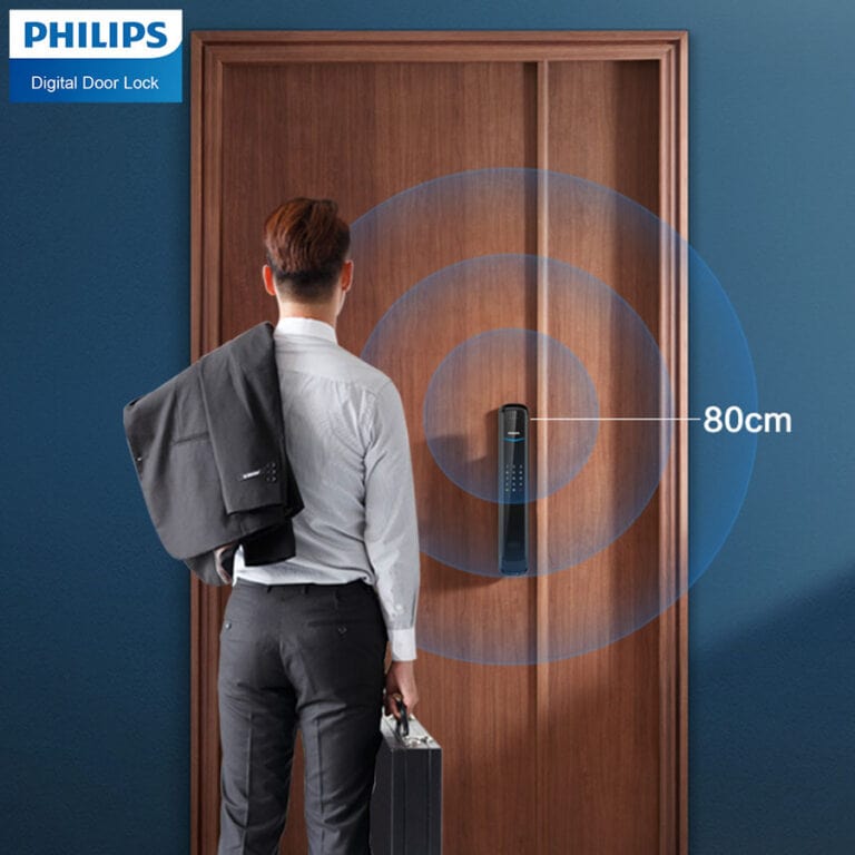 6. Tính năng nhận diện khuôn mặt thông minh trên khoá Philips DDL702 3D Face
