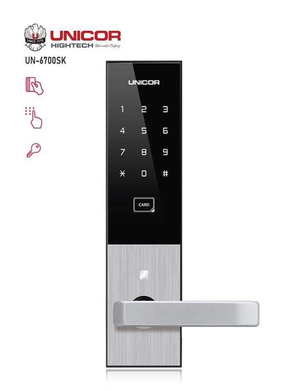 Khóa thẻ từ,mã số Unicor UN-6700SK