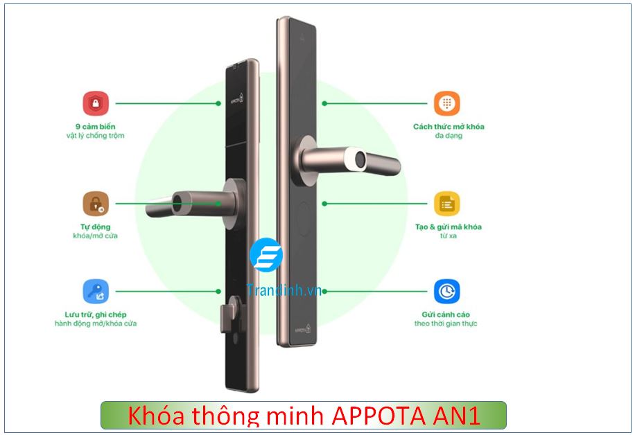 Thân khóa được thiết kế theo chuẩn quốc tế