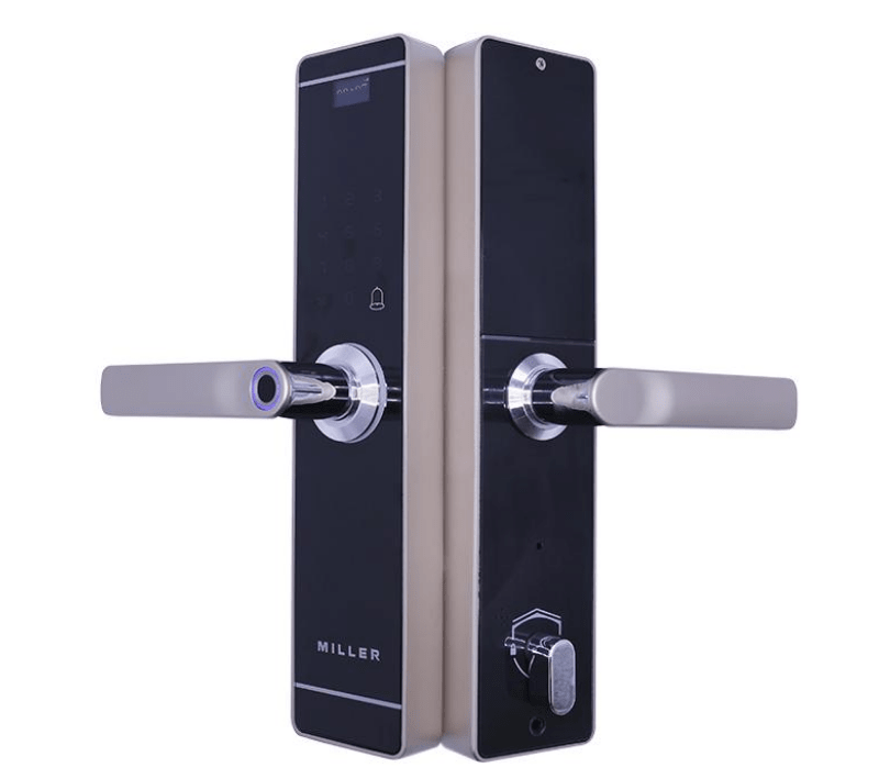 1. Khoá cửa điện tử MILLER F6000 PLUS có thiết kế sang trọng lịch lãm