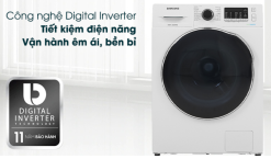 Máy giặt sấy Samsung WD10N64FR2W/SV AddWash Inverter 10.5 kg