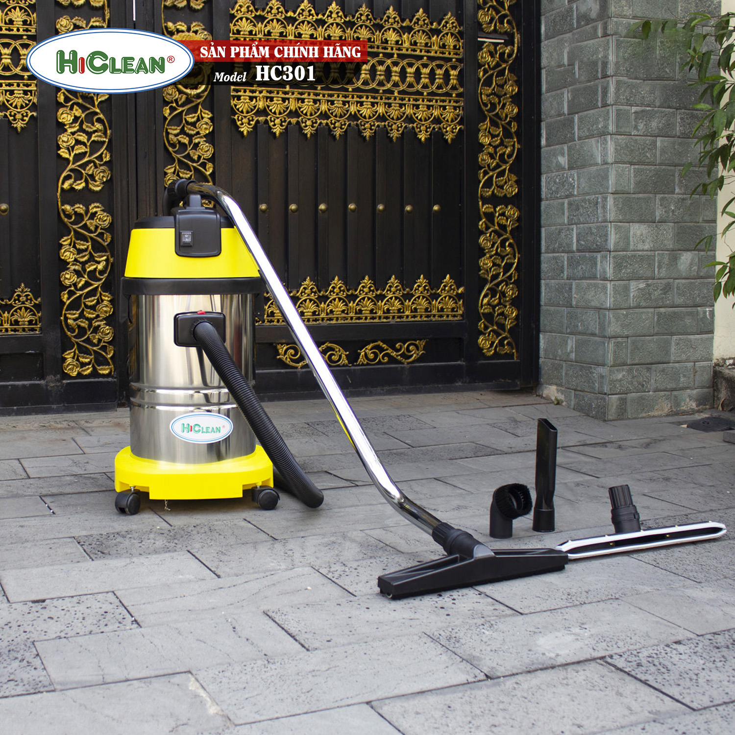 Máy hút bụi hút nước HiClean HC 301