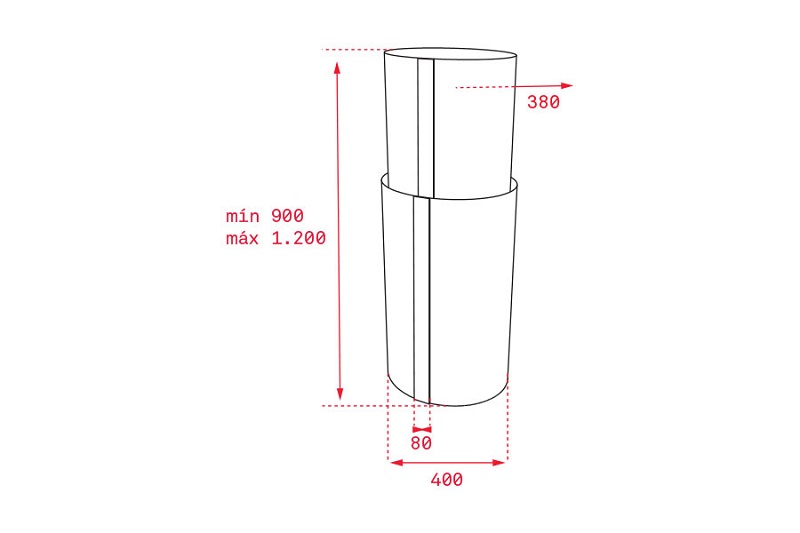 Máy hút mùi Teka CC 485 5 2. Thông số kỹ thuật máy hút mùi Teka CC 485