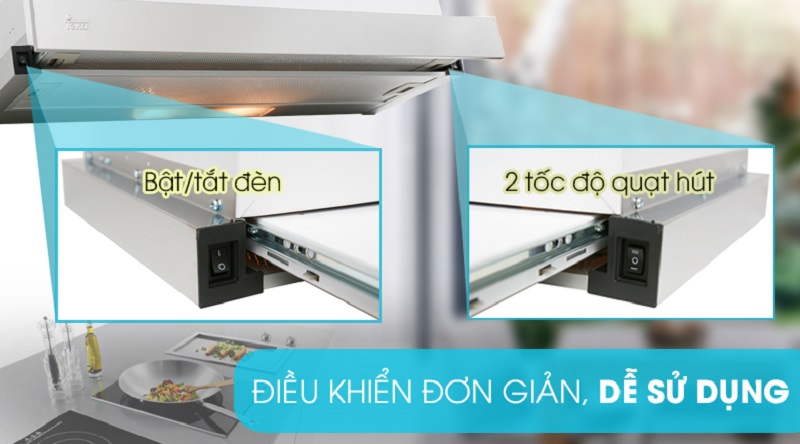 Máy hút mùi Teka TLR2 72 SS 8 5. Công việc nấu ăn trở nên tiện lợi hơn