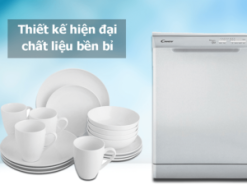 1. Máy rửa bát Candy CDP1L39W thiết kế ấn tượng