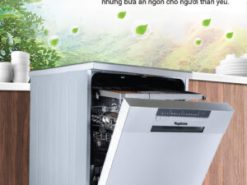 2. Máy rửa bát Nagakawa NAG3601M15 đem đến cảm giác thư thái mỗi ngày