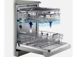 Hệ thống điều chỉnh giá linh hoạt với 3 giàn rửa, 3 tay phun