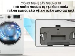 Tránh bỏng, bảo vệ an toàn cho gia đình có trẻ em với công nghệ sấy ngưng tụ